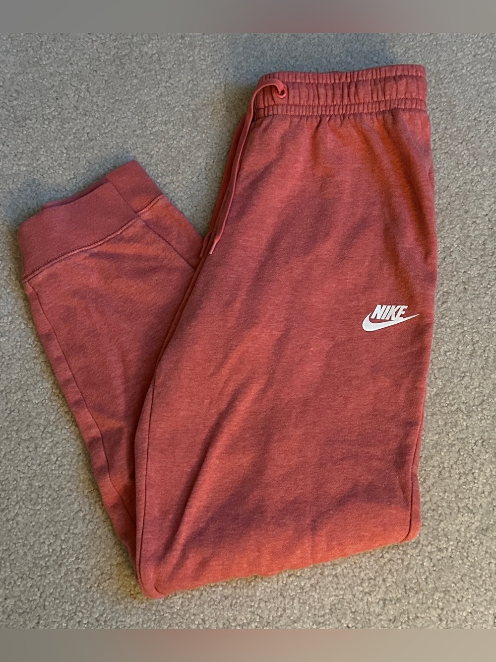 Nike Women’s S Pink Sportswear Club Fleece Joggers Sweatpants